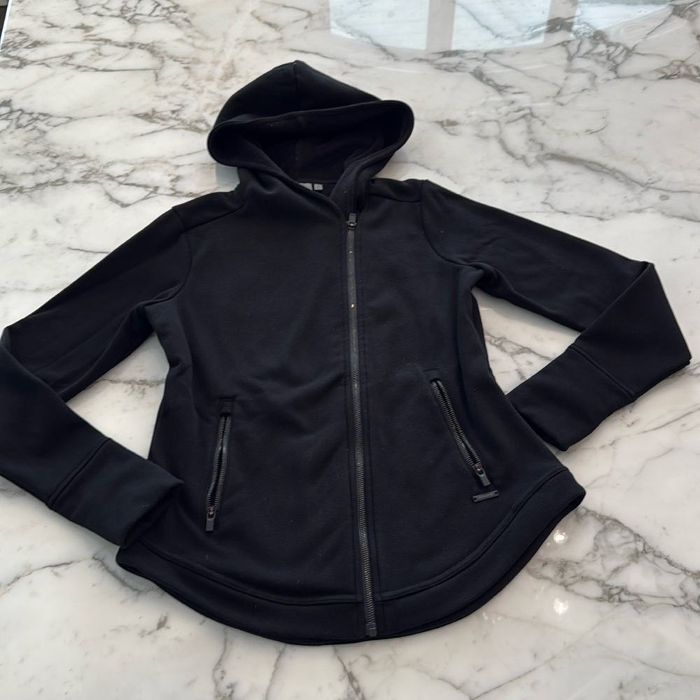 Athleta Easy Cozy Karma Jacket, Black Med - Picture 3 of 7